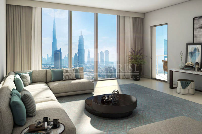 Mid Floor | 2 Beds with Full Burj & Fountain View-pic_1